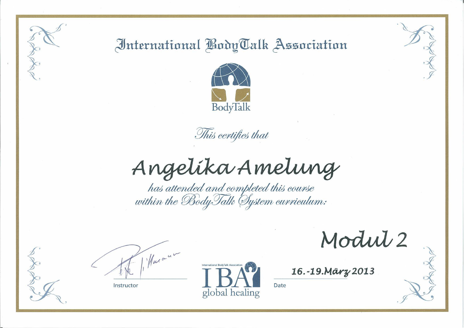 Body Talk 2013 Modul 2