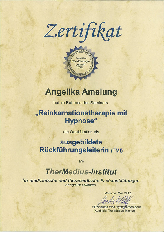 Hypnose Reinkarnation 1